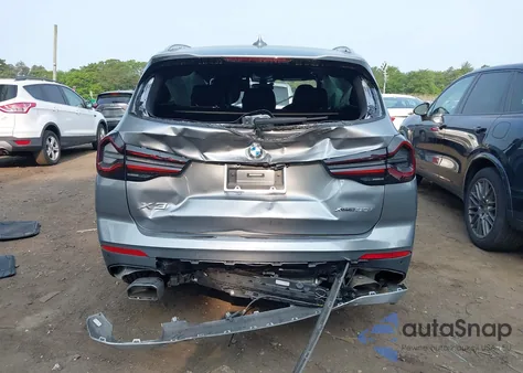 2023 BMW X3 xDrive30I z USA, uszkodzony, nr VIN 5UX53DP01P9S20486